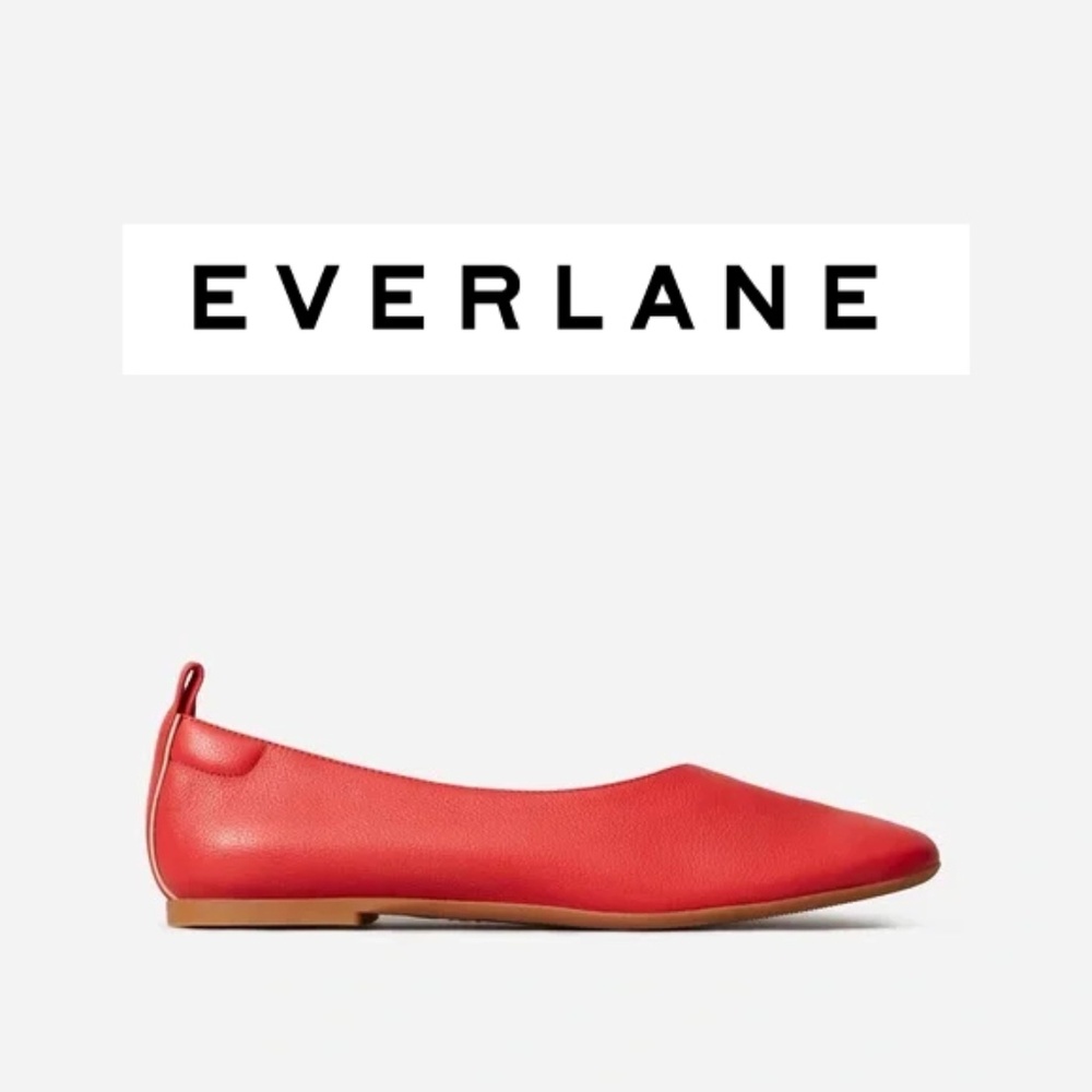 Everlane Italian Leather Flat ~ The Day Glove Flat - Picture 2 of 11
